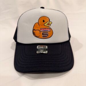 Pato O’Ward #5 Indy Car Rubber Duck Promotional Strapback Trucker Hat OSFA